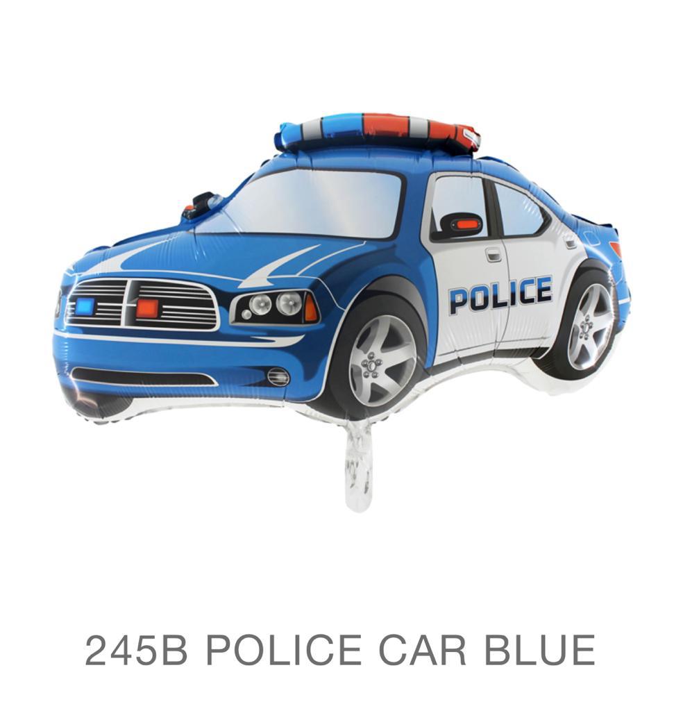POLICE CAR BLUE