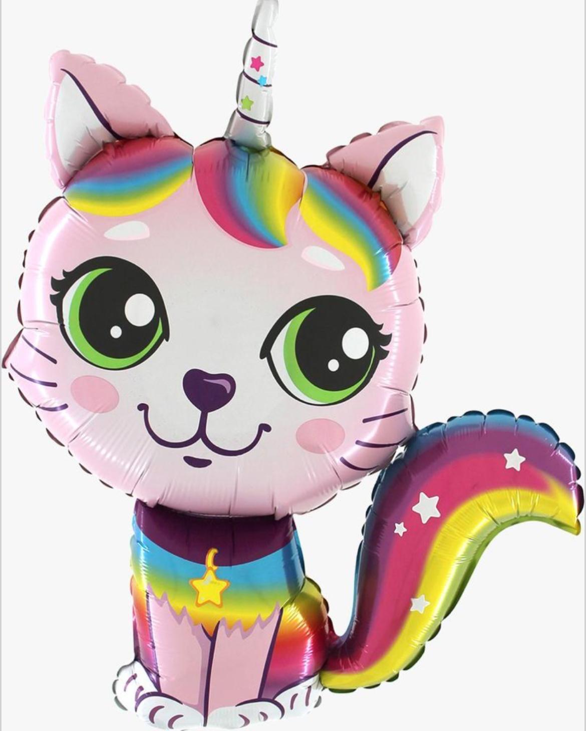PINK UNICORN CAT