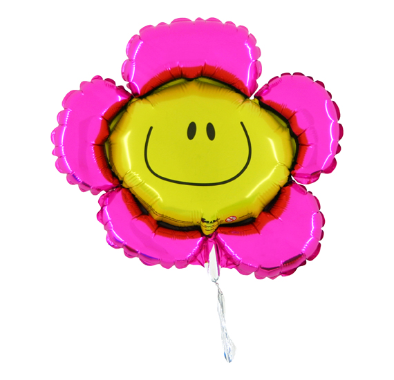 SMILEY FLOWER PINK MINI	