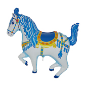CIRCUS HORSE BLUE